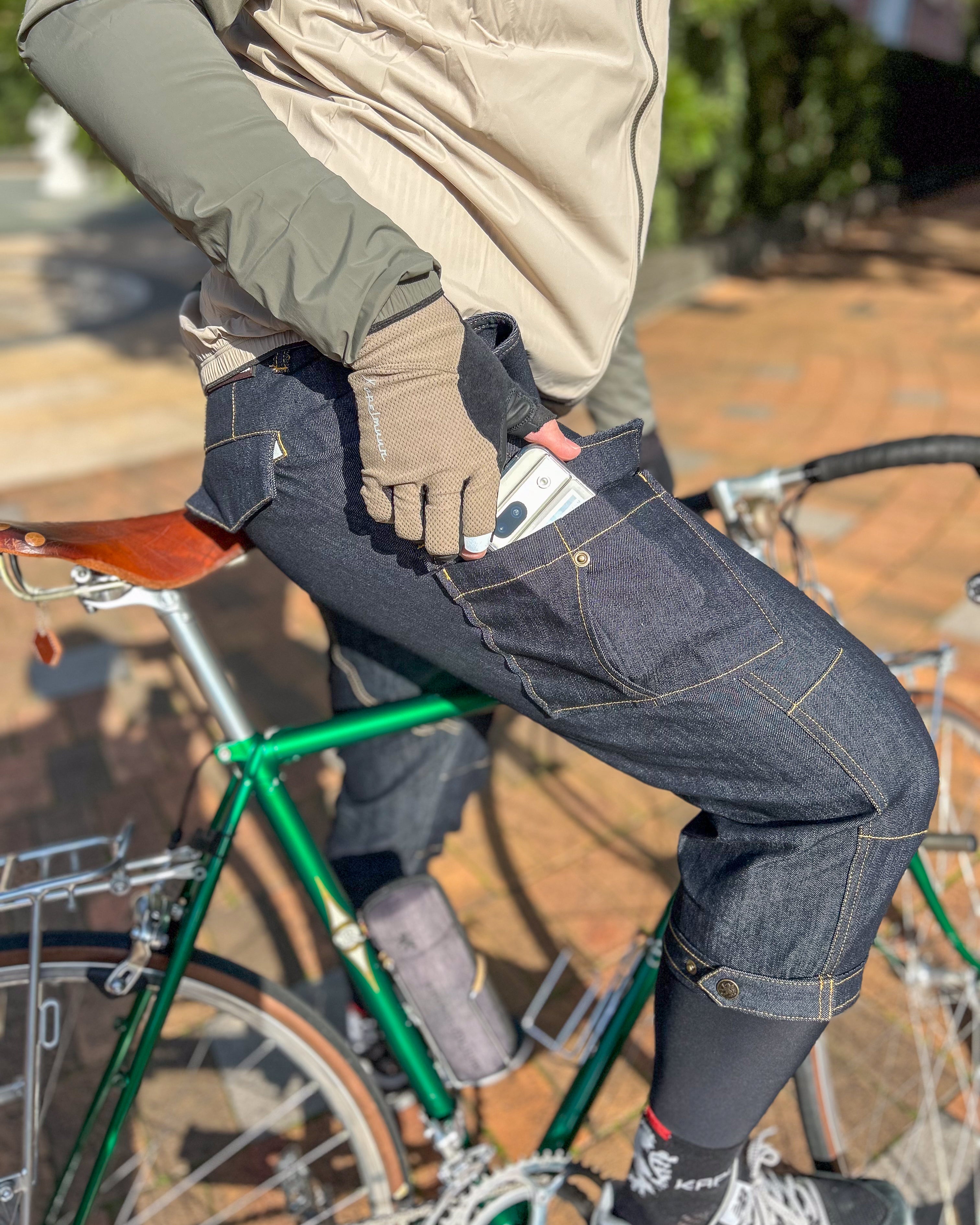 【直営店限定】デニムクロップドパンツ