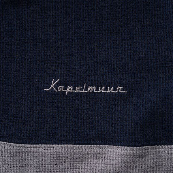 半袖リネン風コンビジャージ