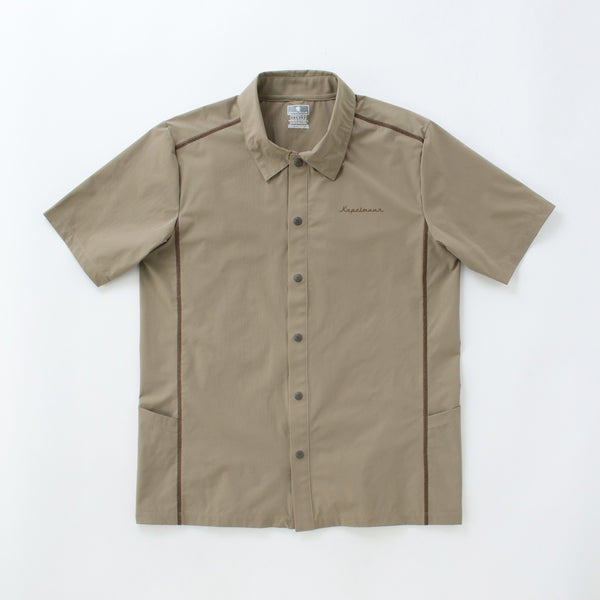 stretch water repellent work shirt