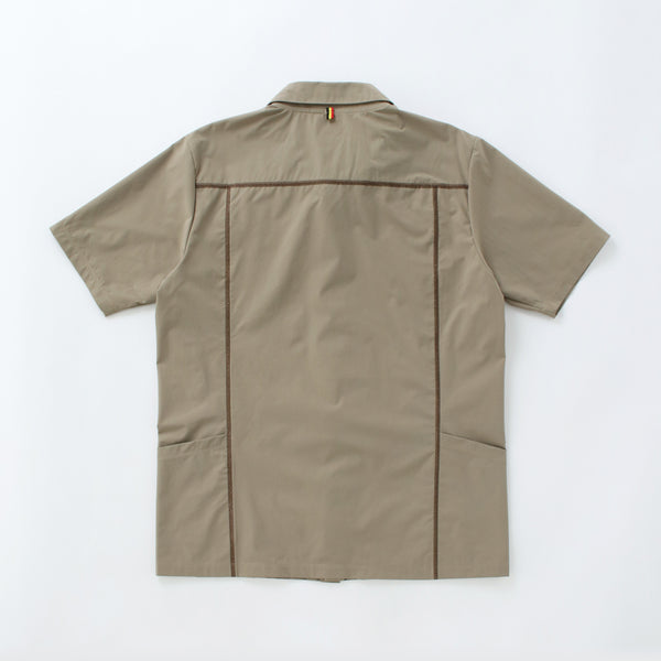 stretch water repellent work shirt