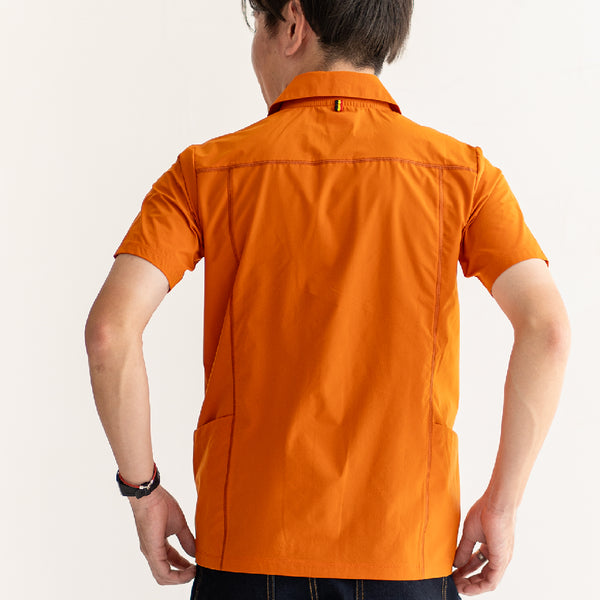 stretch water repellent work shirt