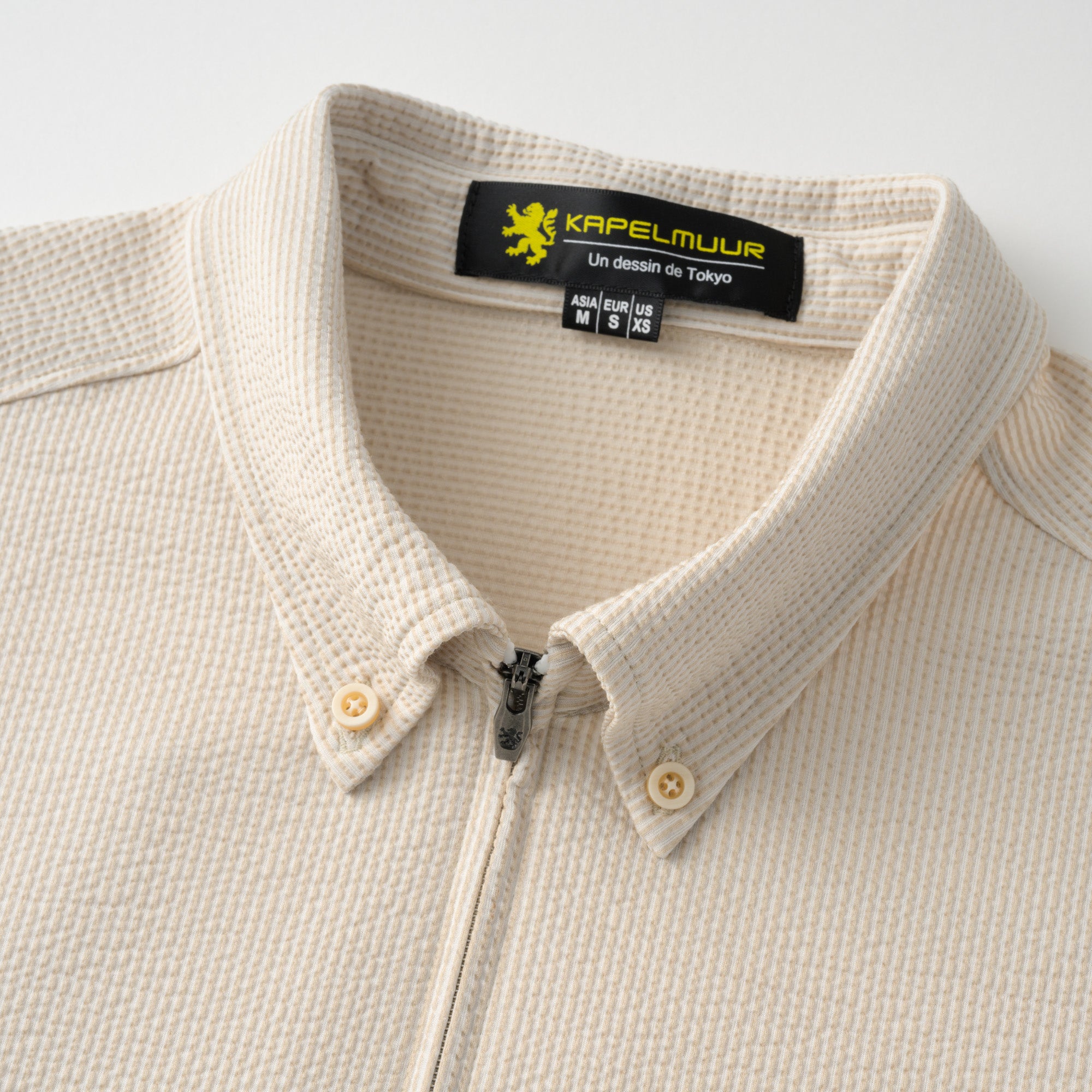 【直営店限定】半袖シャツジャージ　シアサッカー