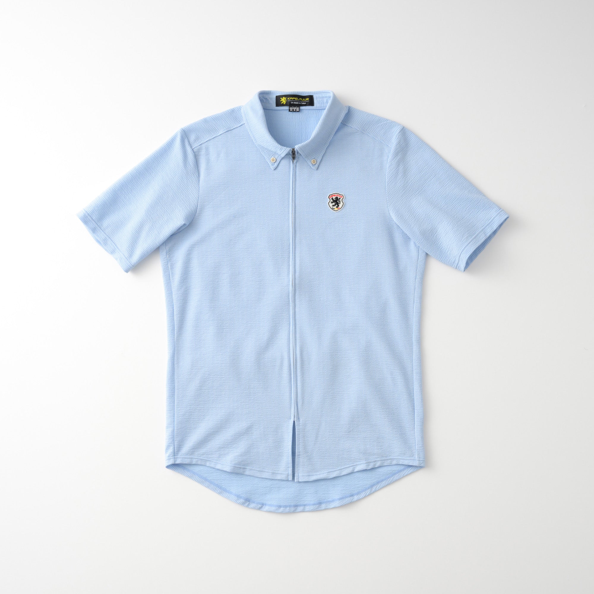 【直営店限定】半袖シャツジャージ　シアサッカー