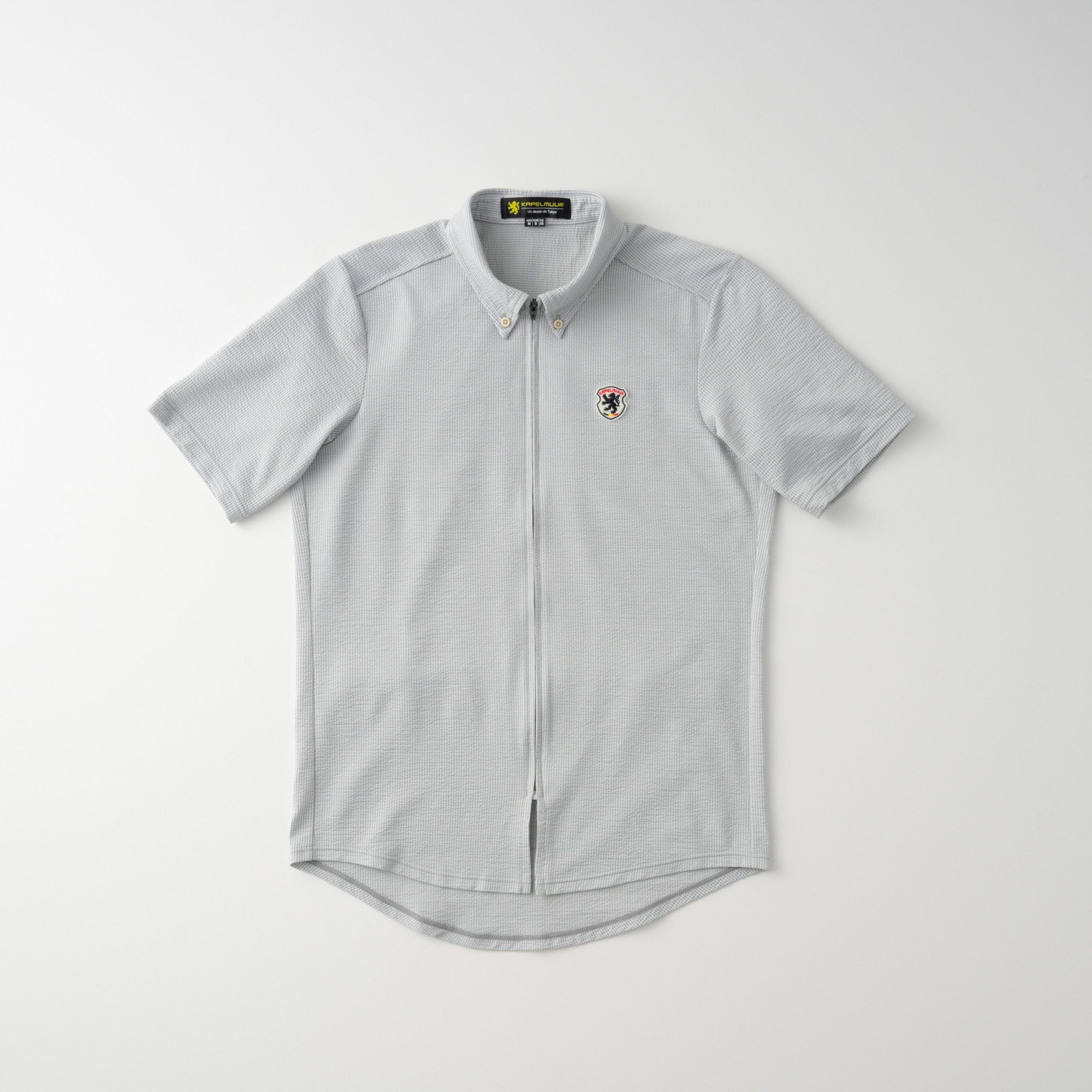 【直営店限定】半袖シャツジャージ　シアサッカー