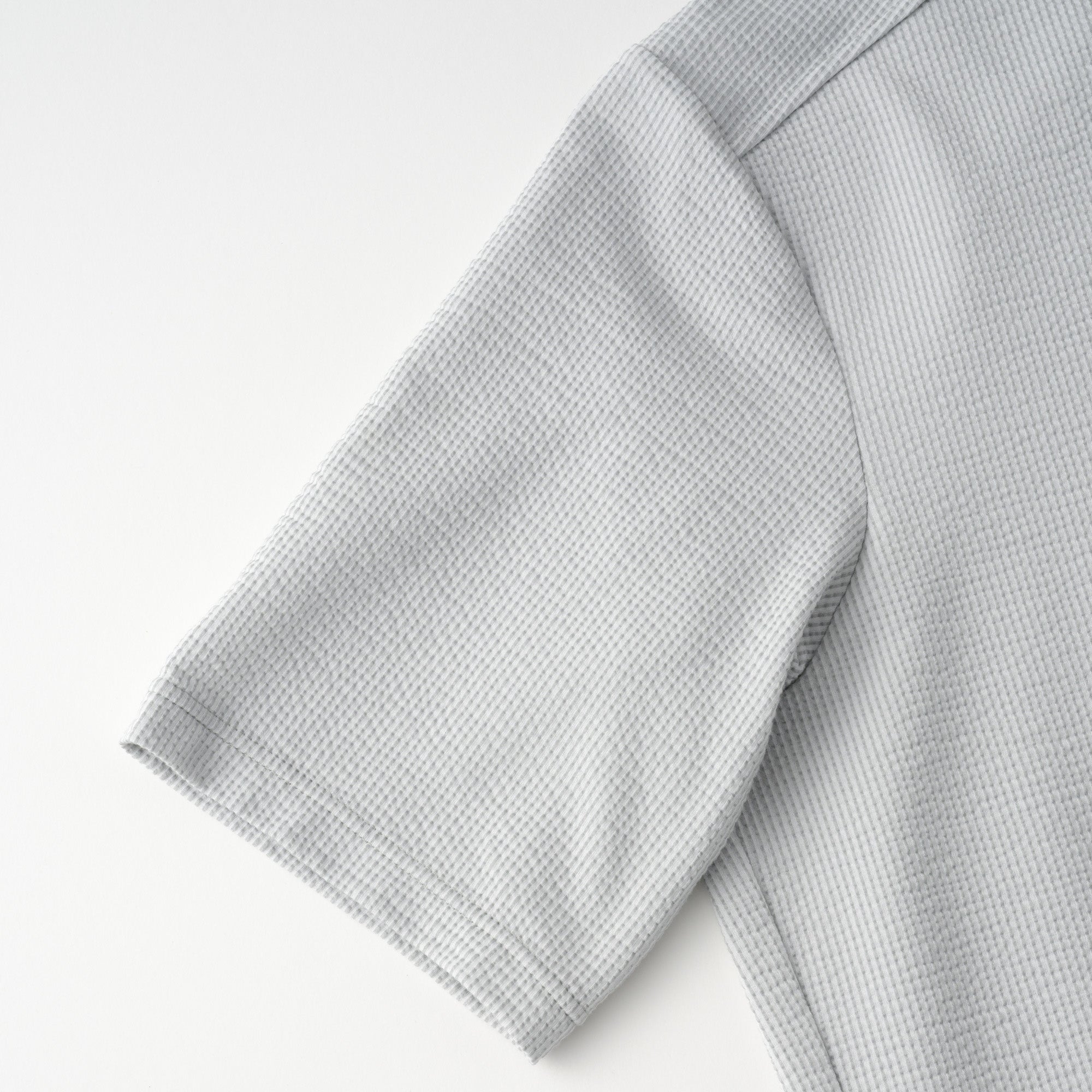 【直営店限定】半袖シャツジャージ　シアサッカー