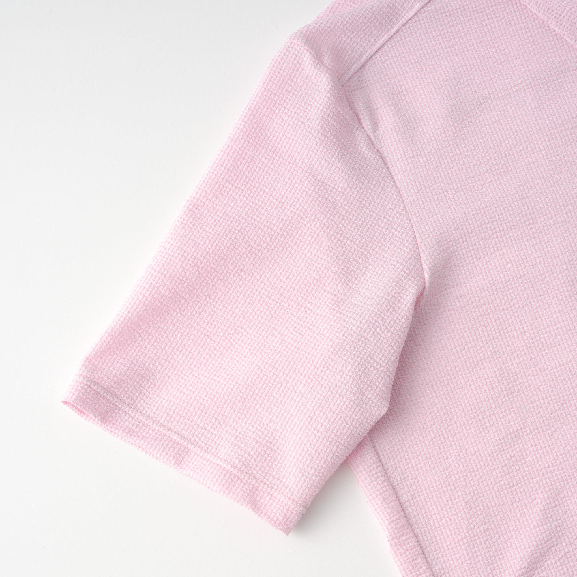 【直営店限定】半袖シャツジャージ　シアサッカー