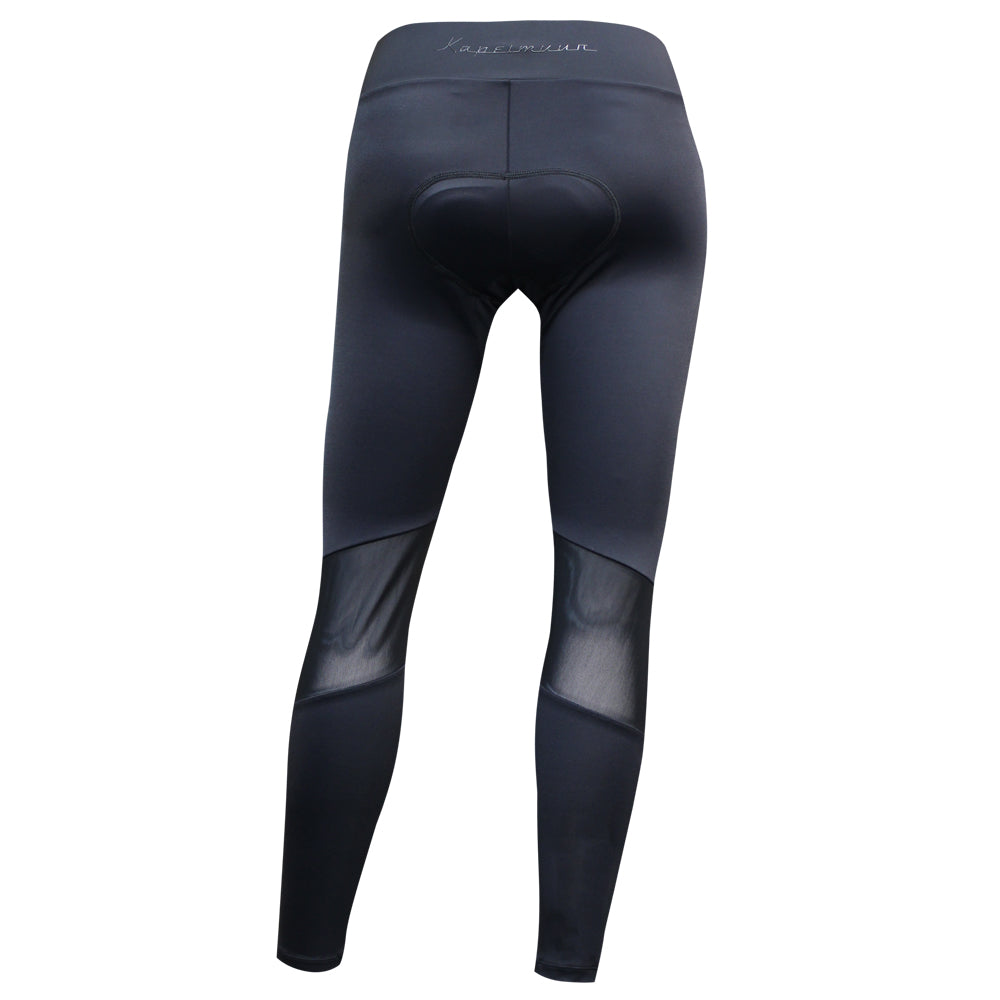 Detachable padded leggings black