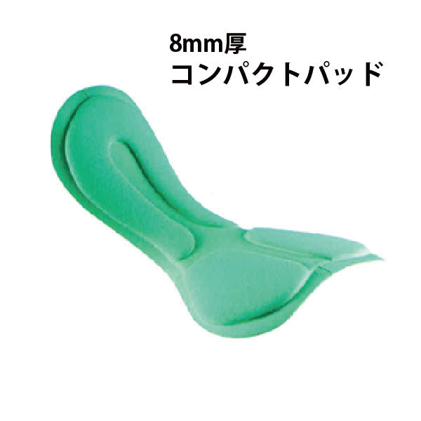 Detachable padded leggings black