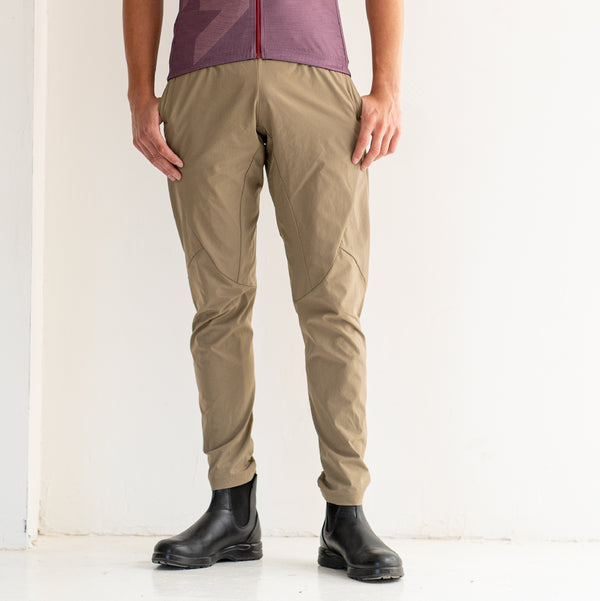 stretch nylon long pants