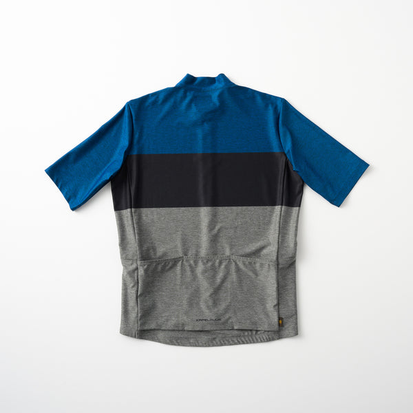 5-pocket heather grey jersey