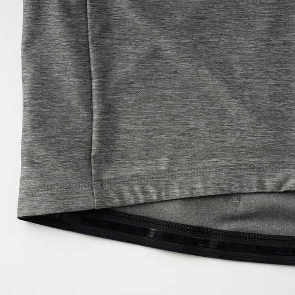 5-pocket heather grey jersey