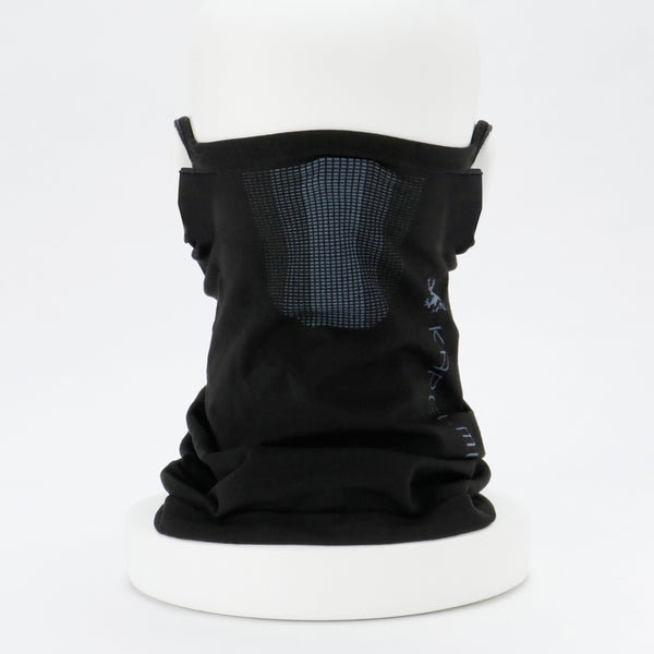 シームレスマスク　コンフォート　ブラック（ネックウォーマー）