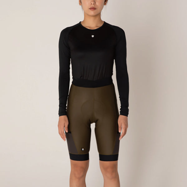 レディース　長袖メッシュアンダーウエア