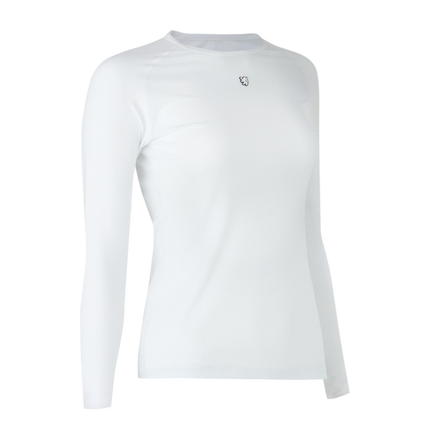 レディース　長袖メッシュアンダーウエア