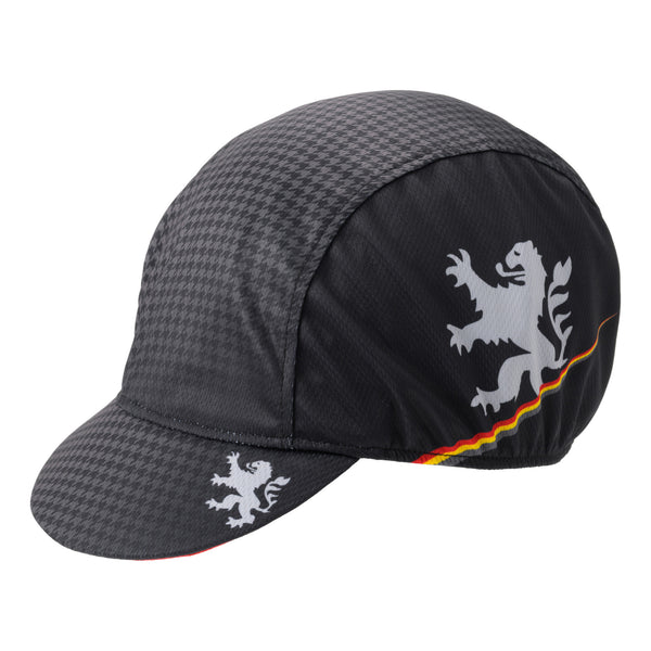 Cycle cap houndstooth gradation