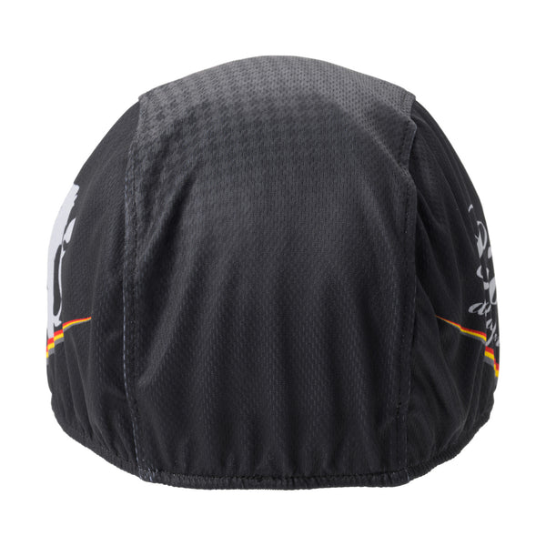 Cycle cap houndstooth gradation