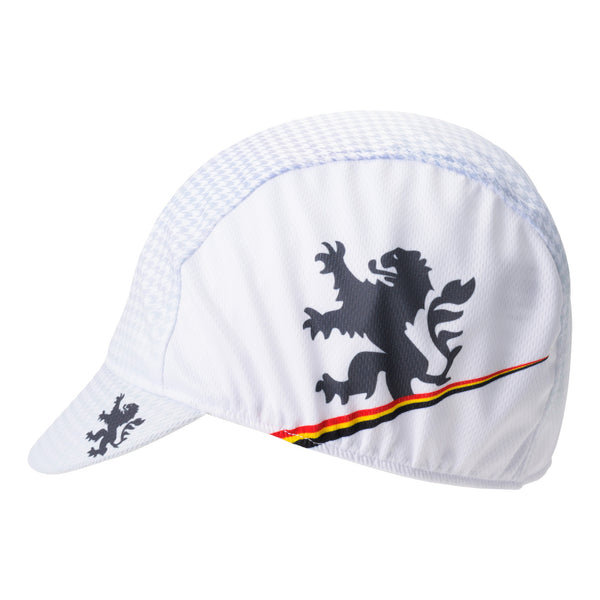 Cycle cap houndstooth gradation