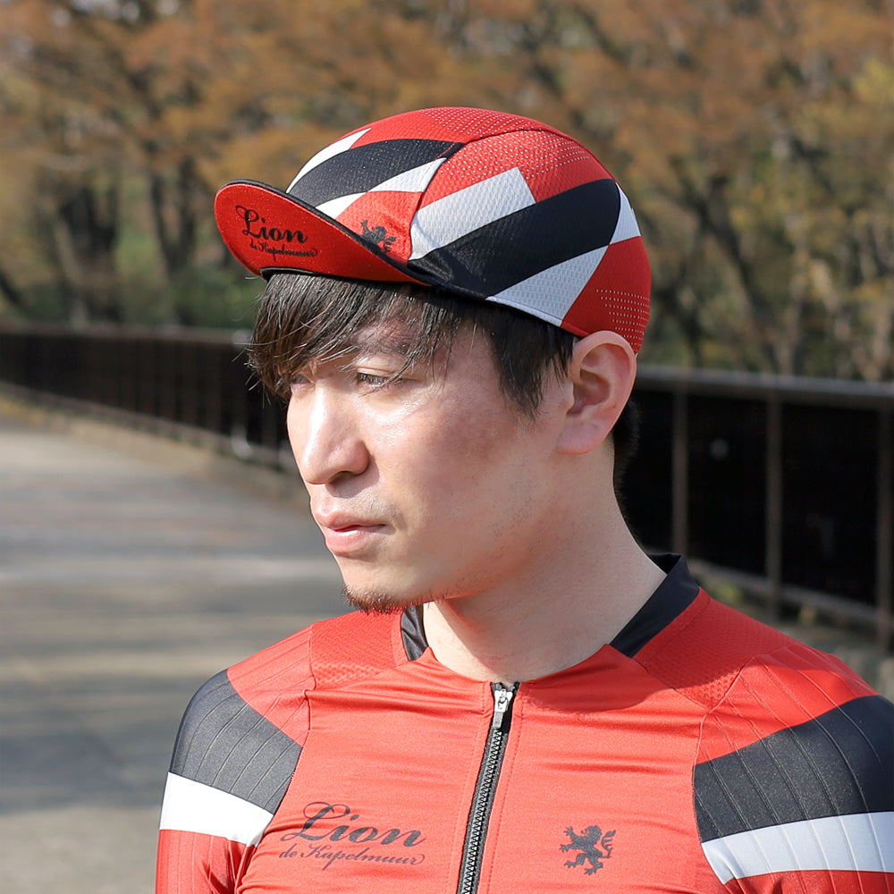 【直営店限定】サイクルキャップ　クラシコ　レッド