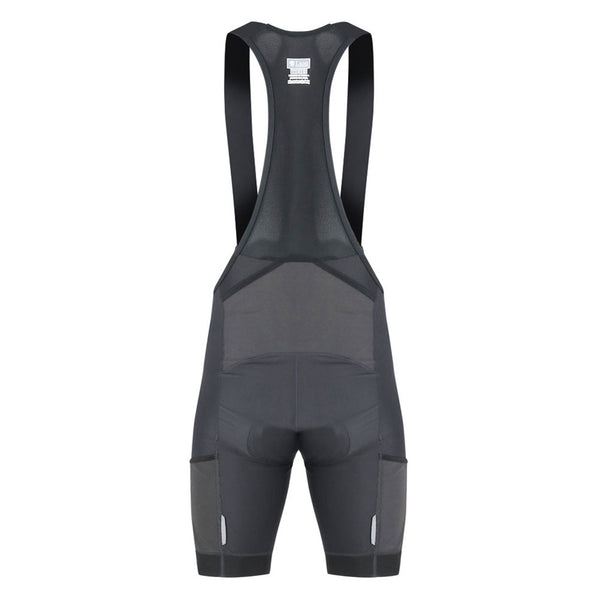 【直営店限定】ビブショーツ　クロスオーバー2　ゴールドパッド　ブラック