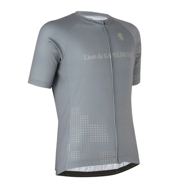 random dot print jersey