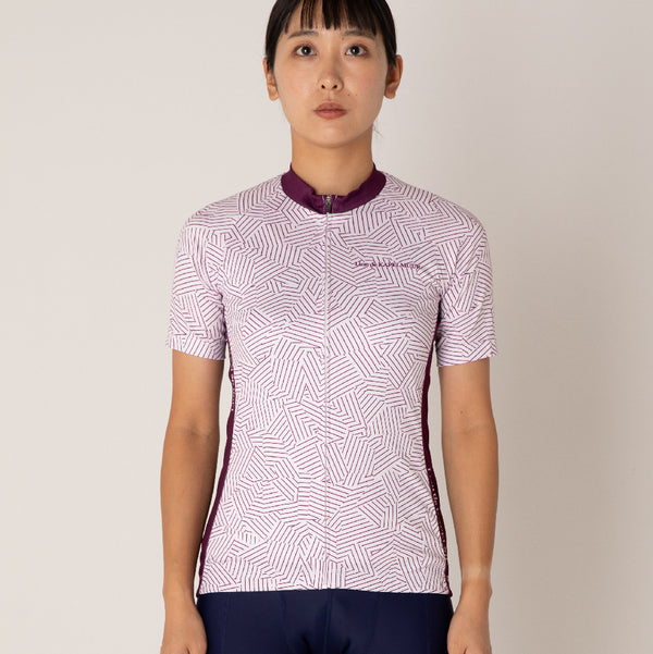 Women's D Stripe Print Jersey