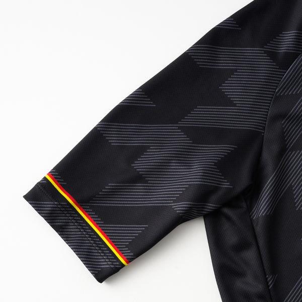 プリント半袖ジャージ　オブリーク