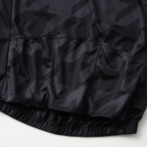 プリント半袖ジャージ　オブリーク