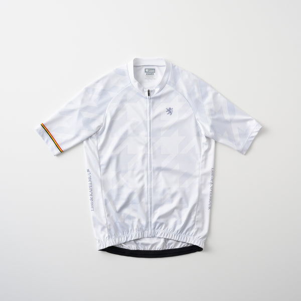 プリント半袖ジャージ　オブリーク