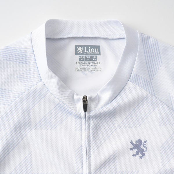 プリント半袖ジャージ　オブリーク