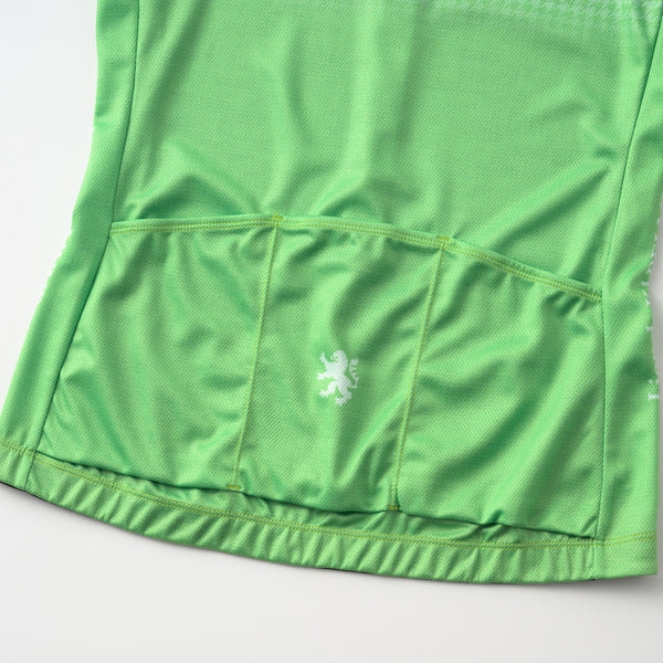 レディース　プリント半袖ジャージ　マイクロ千鳥