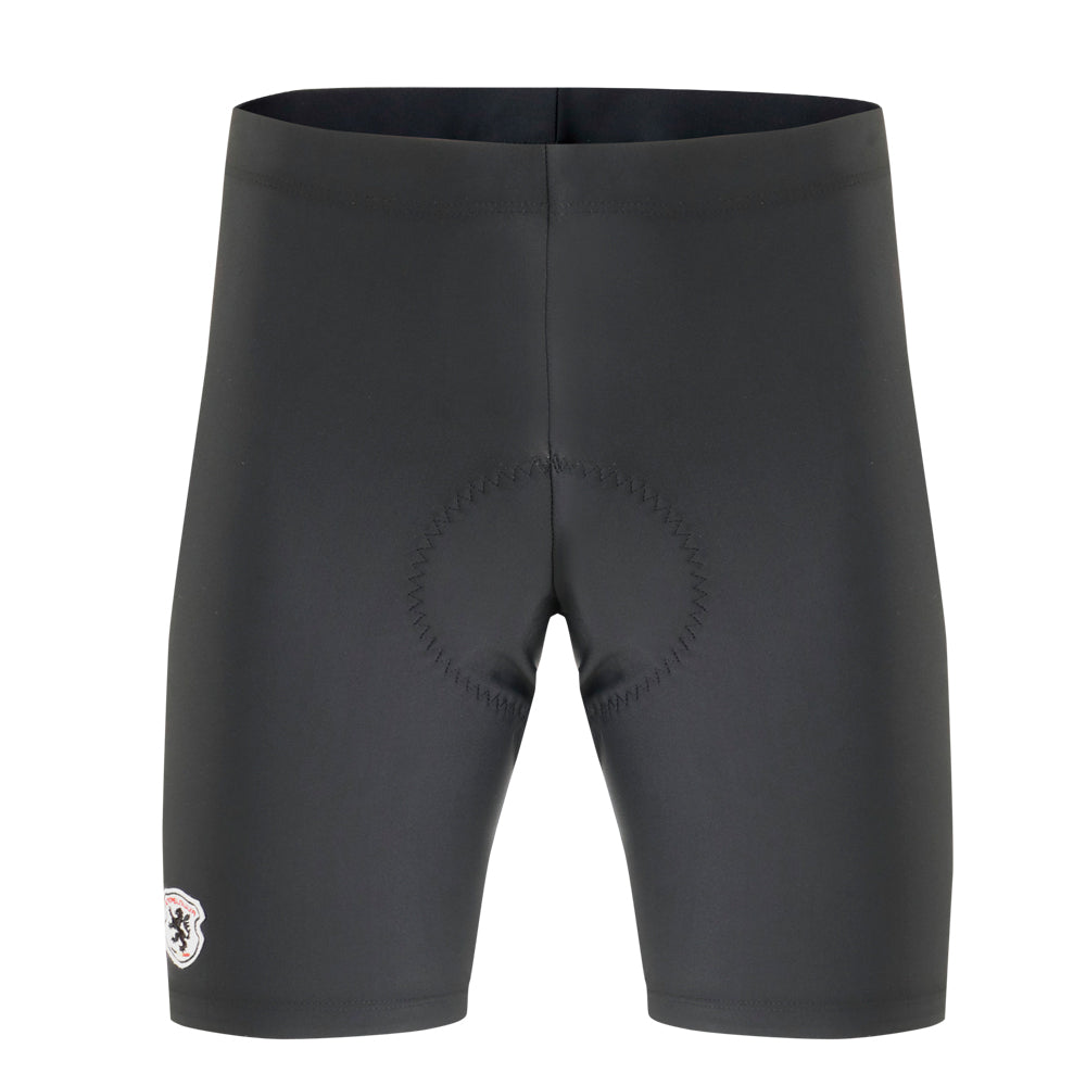 Cycling shorts white emblem standard pad
