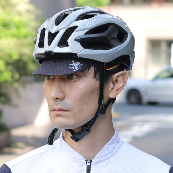 Cycle cap houndstooth gradation