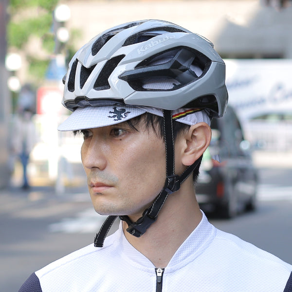 Cycle cap houndstooth gradation